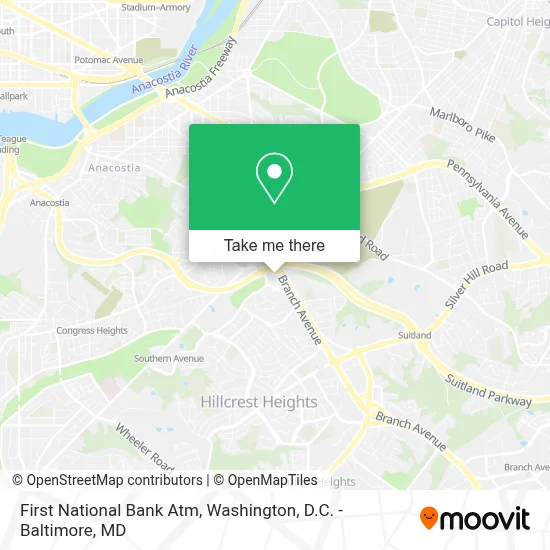 First National Bank Atm map