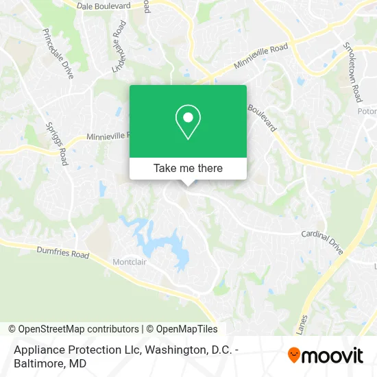 Appliance Protection Llc map