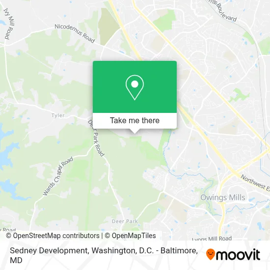 Sedney Development map