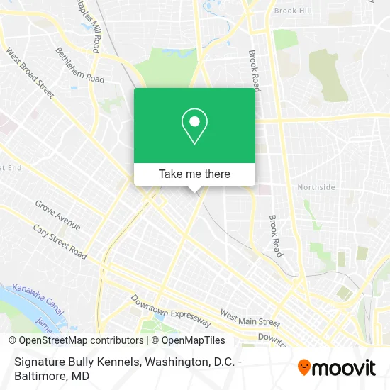 Signature Bully Kennels map