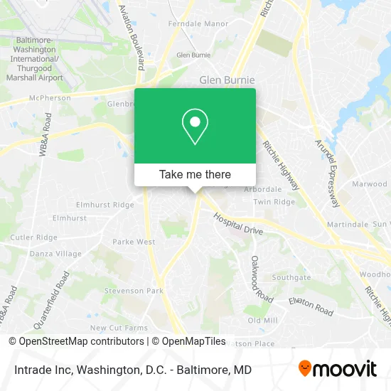 Intrade Inc map