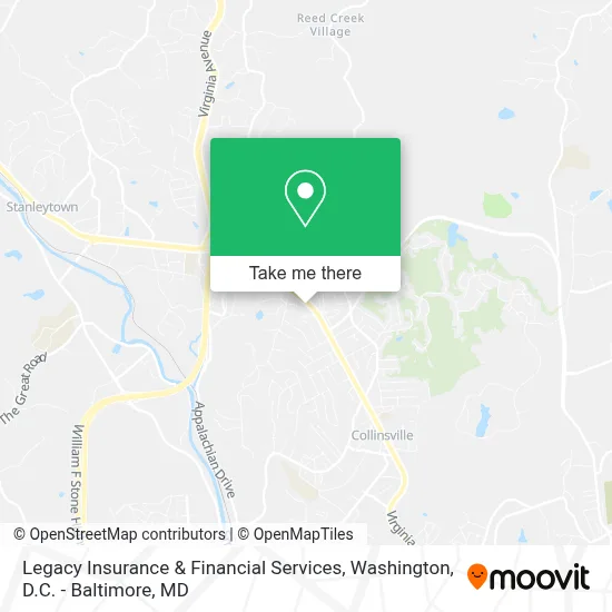 Legacy Insurance & Financial Services map