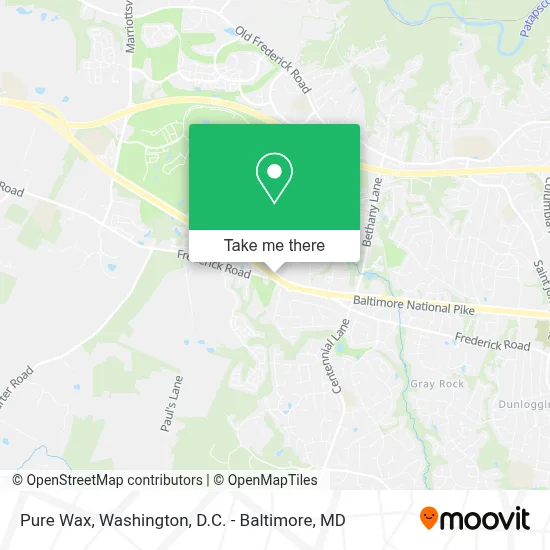 Pure Wax map
