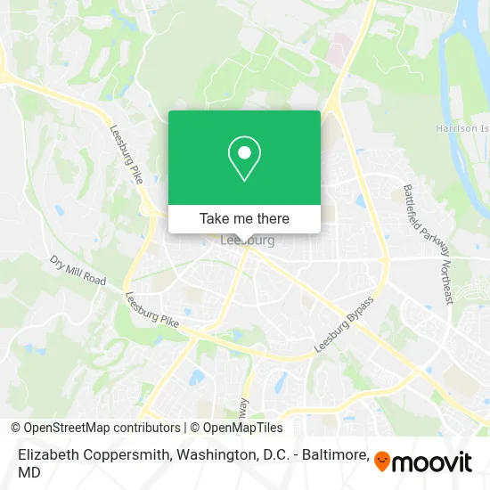 Elizabeth Coppersmith map