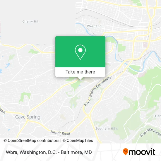 Wbra map