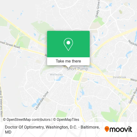 Doctor Of Optometry map