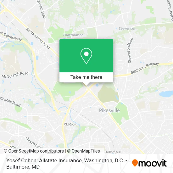 Yosef Cohen: Allstate Insurance map