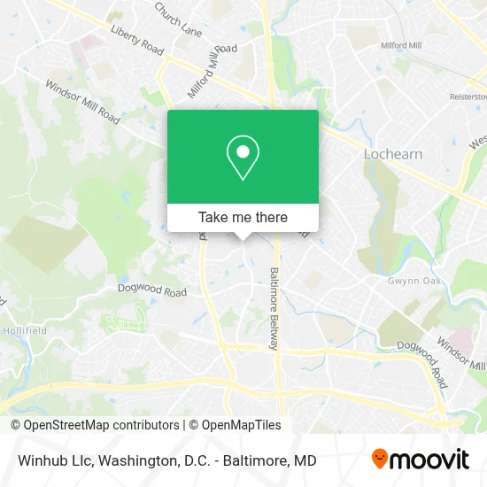 Winhub Llc map