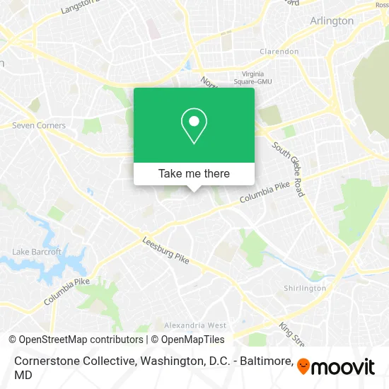 Cornerstone Collective map