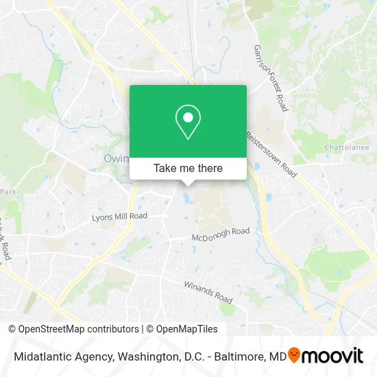 Midatlantic Agency map