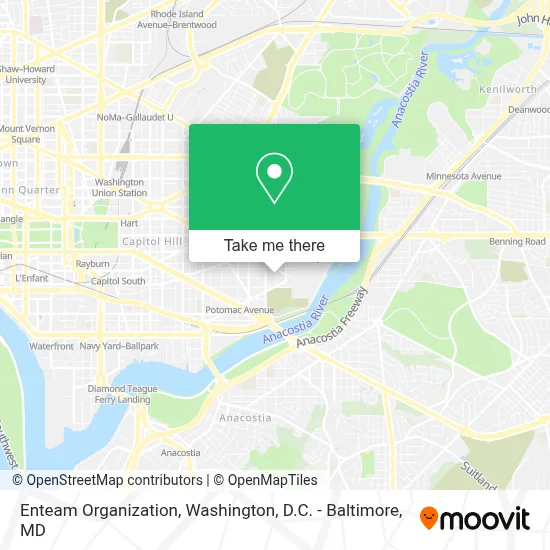 Enteam Organization map