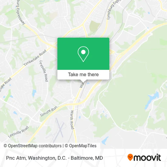 Pnc Atm map