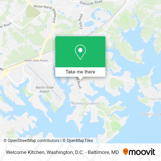 Welcome Kitchen map