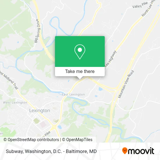 Subway map