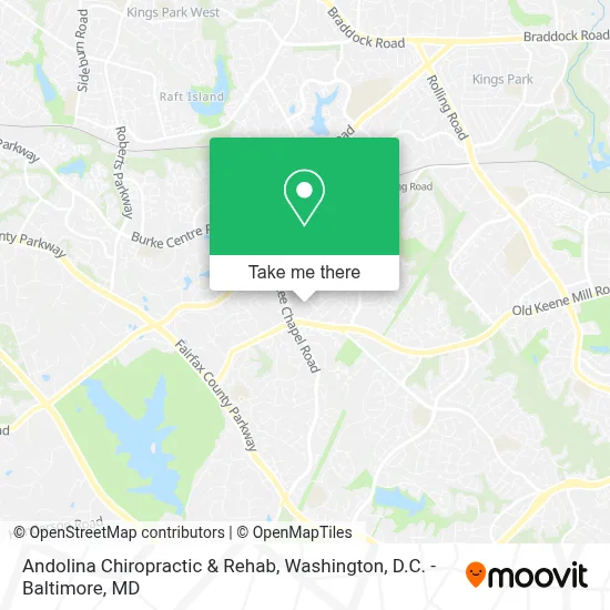 Andolina Chiropractic & Rehab map