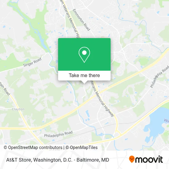 At&T Store map
