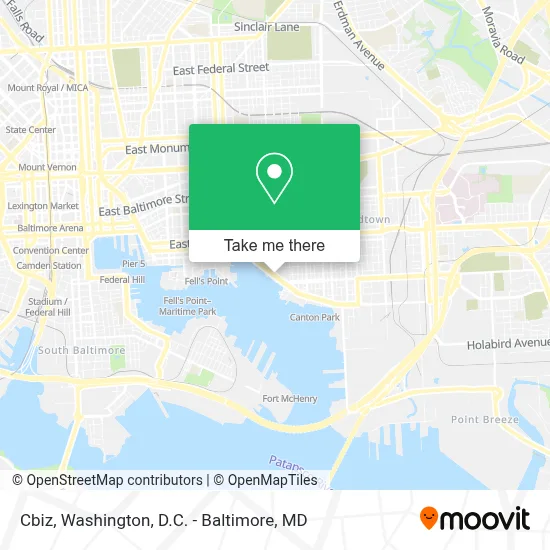 Cbiz map