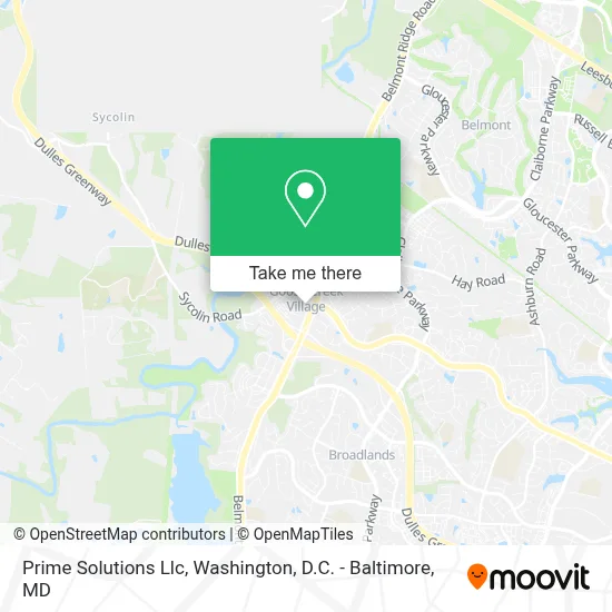 Prime Solutions Llc map