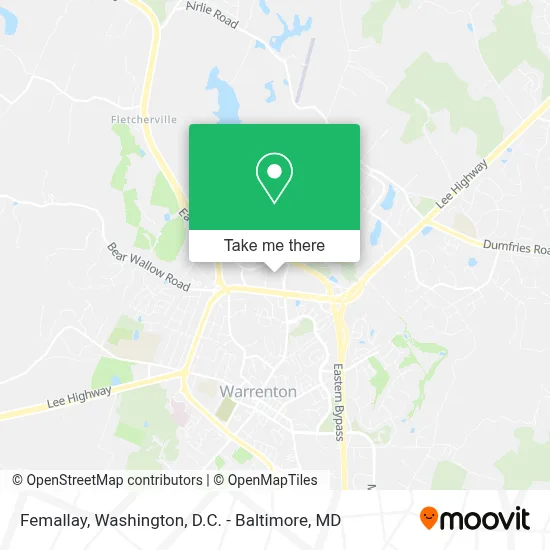 Femallay map