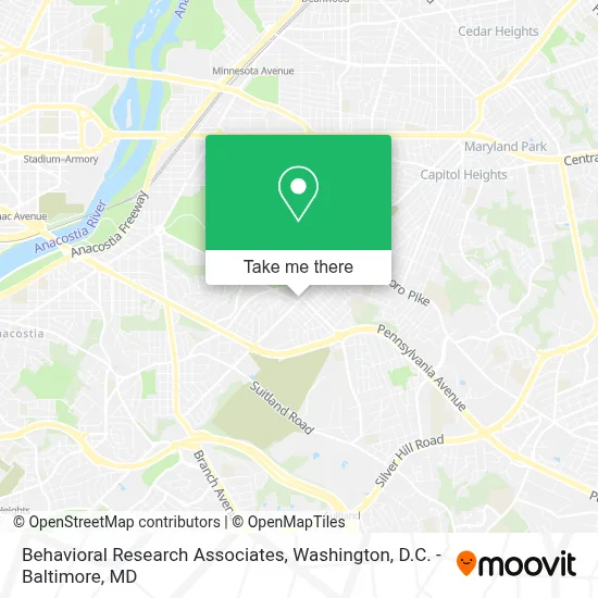 Behavioral Research Associates map