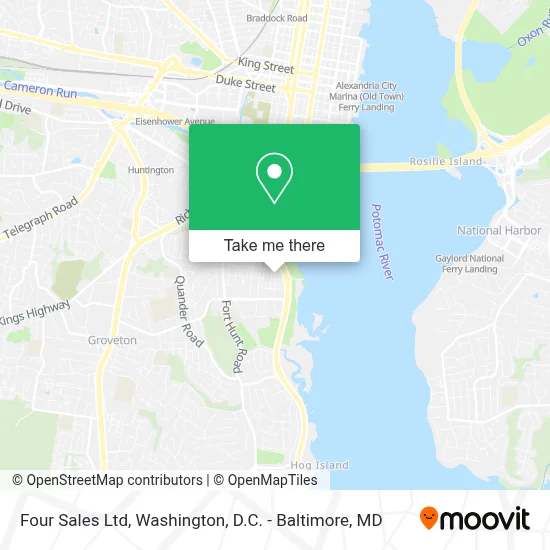 Four Sales Ltd map