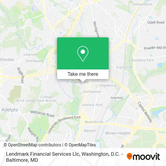 Lendmark Financial Services Llc map