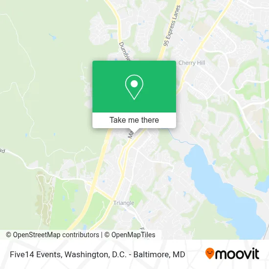 Five14 Events map