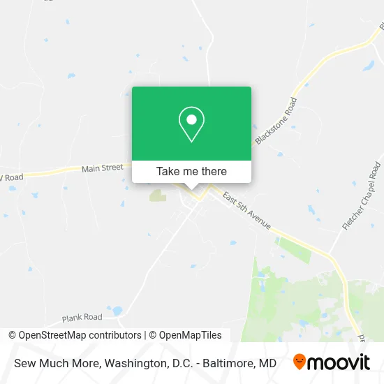 Sew Much More map