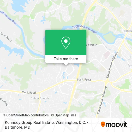 Kennedy Group Real Estate map