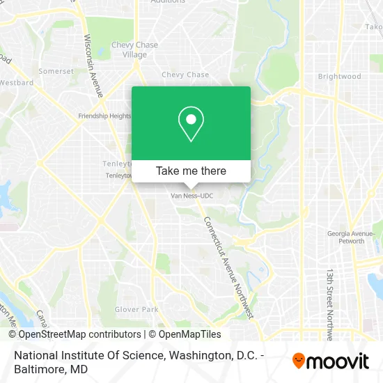 National Institute Of Science map
