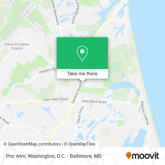 Pnc Atm map