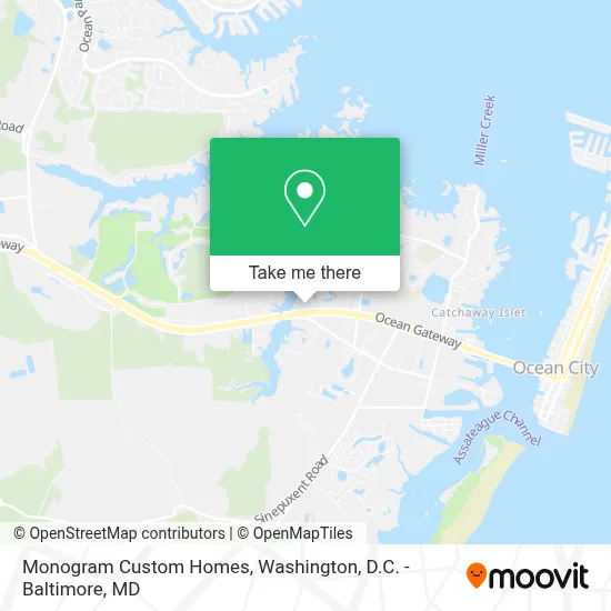 Monogram Custom Homes map
