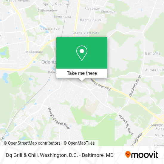 Dq Grill & Chill map