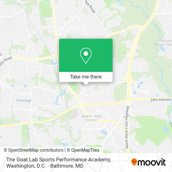 The Goat Lab Sports Performance Academy map