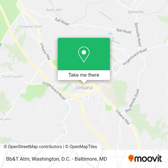 Bb&T Atm map