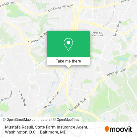 Mustafa Rasuli, State Farm Insurance Agent map