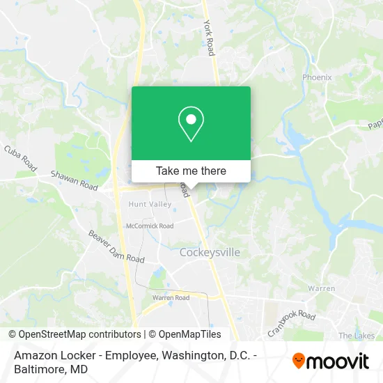 Amazon Locker - Employee map