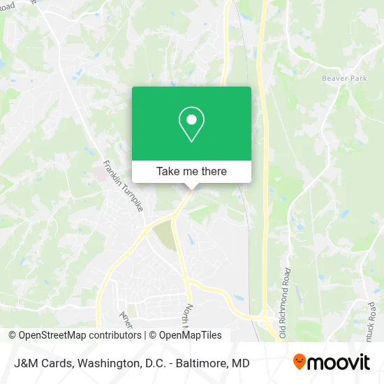 J&M Cards map