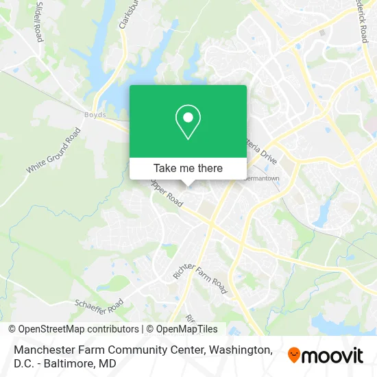 Manchester Farm Community Center map