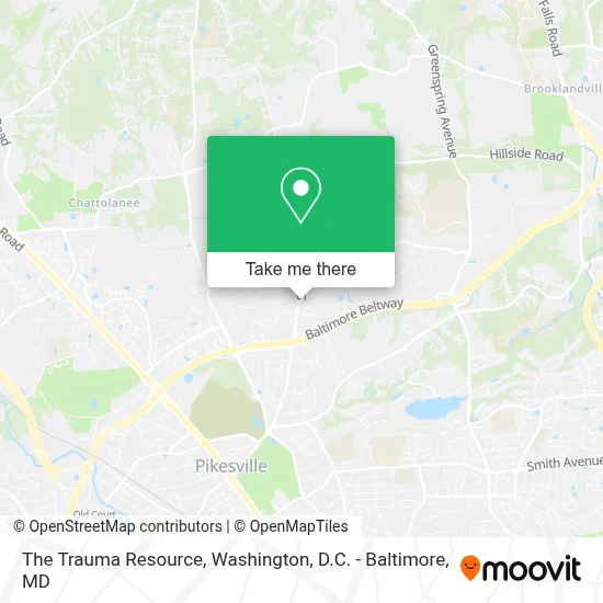 The Trauma Resource map