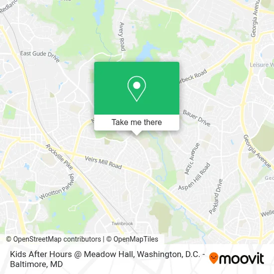 Kids After Hours @ Meadow Hall map
