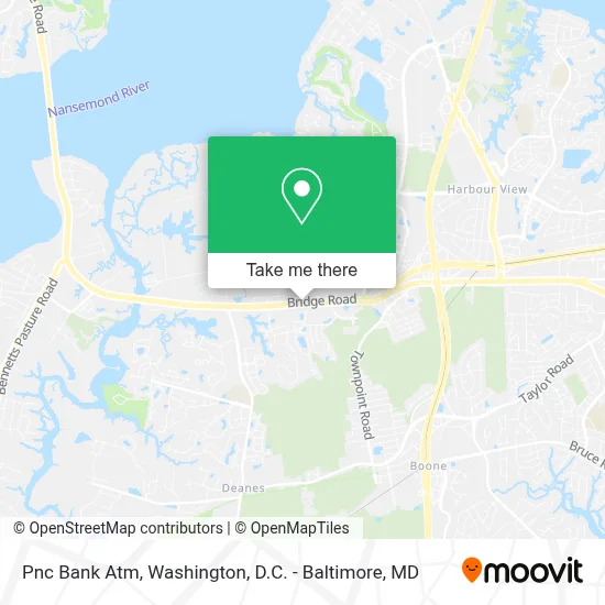 Pnc Bank Atm map