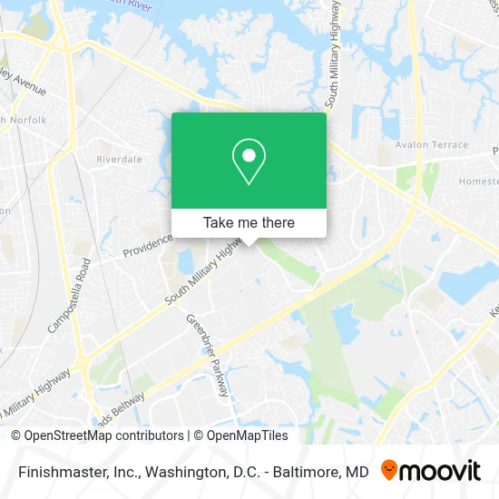 Finishmaster, Inc. map