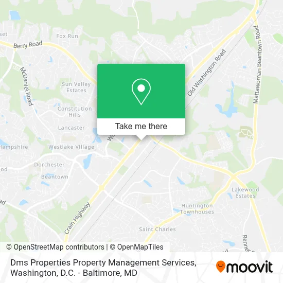 Dms Properties Property Management Services map