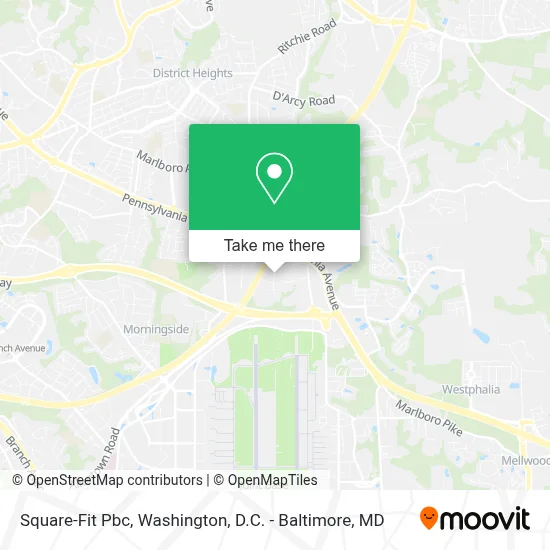 Square-Fit Pbc map