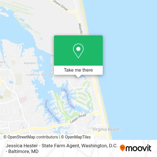 Jessica Hester - State Farm Agent map