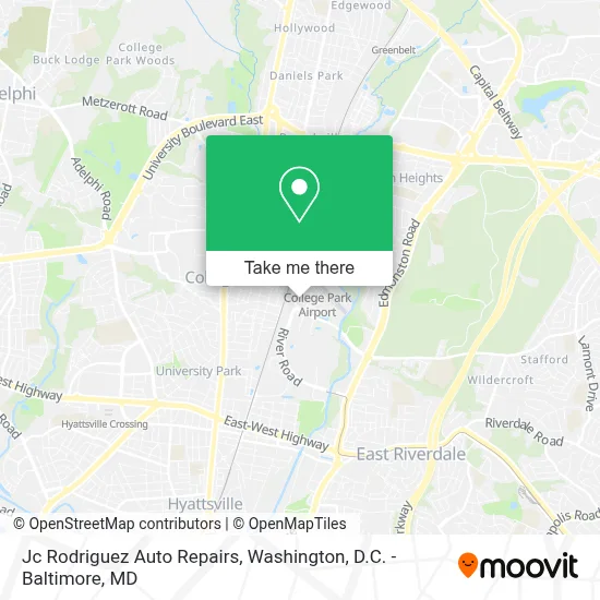 Jc Rodriguez Auto Repairs map