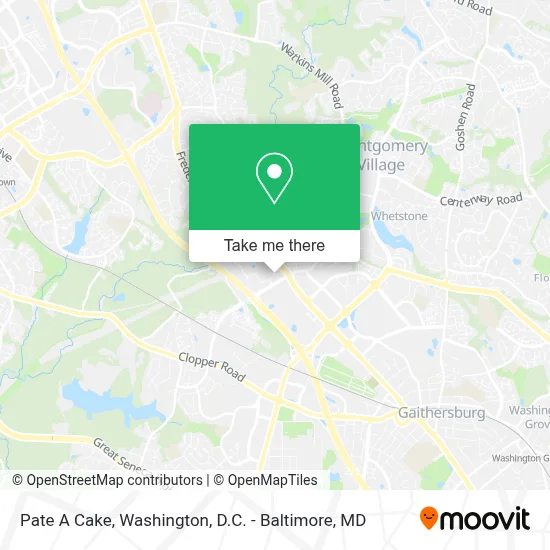 Pate A Cake map