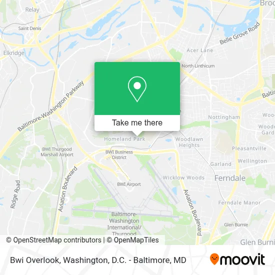 Bwi Overlook map