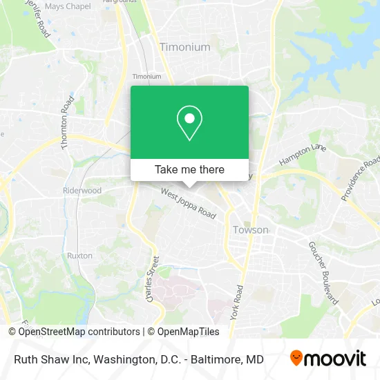 Ruth Shaw Inc map
